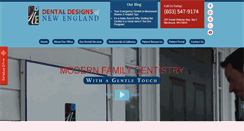 Desktop Screenshot of dentaldesignsofnewengland.com